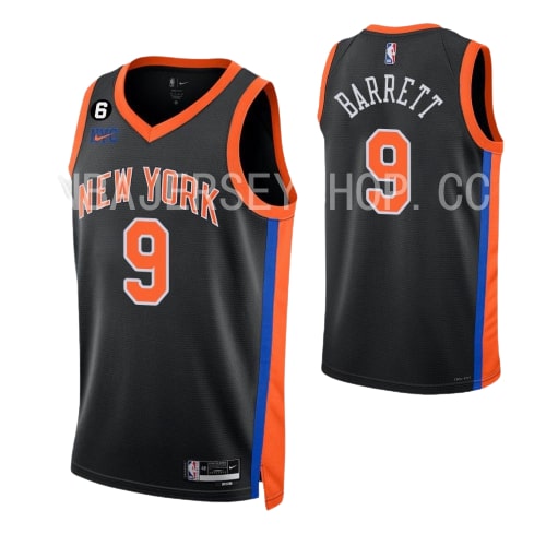 RJ Barrett - New York Knicks - Game-Worn City Edition Jersey - Scored  Game-High 30 Points - 2022-23 NBA Season